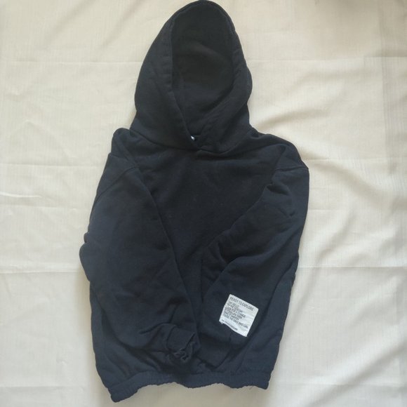 Zara Kids Label Black Sweatshirt Hoodie Size 13-14, 164 cm - Picture 2 of 5